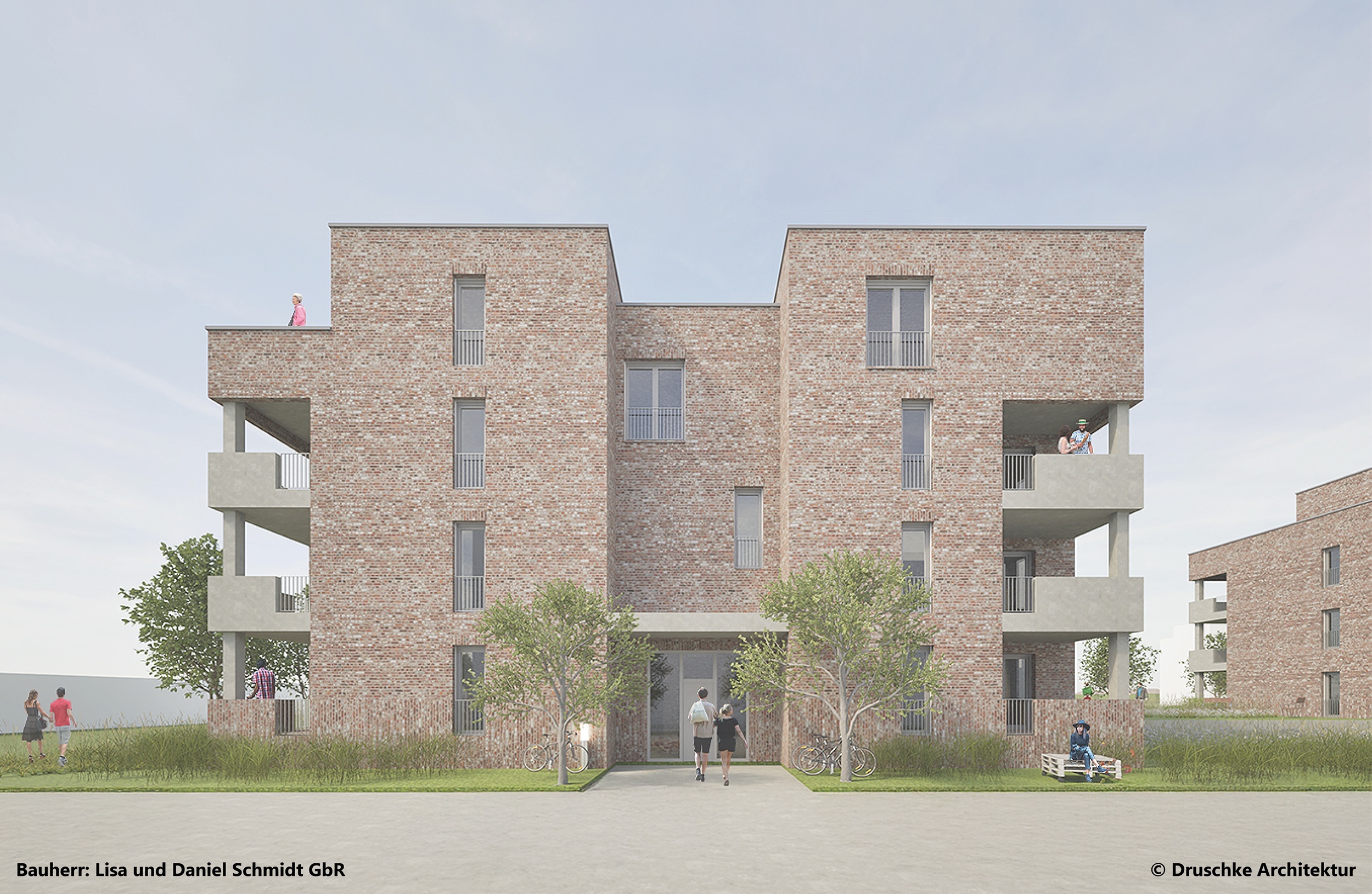 20250514 PM 6 SW Blick von Kormoranstraße Druschke Architektur